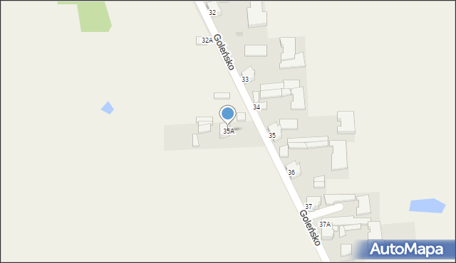 Goleńsko, Goleńsko, 35A, mapa Goleńsko