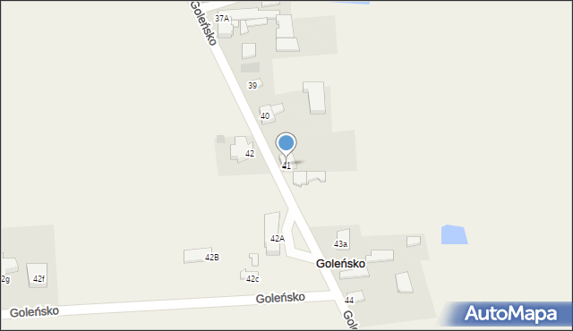 Goleńsko, Goleńsko, 41, mapa Goleńsko