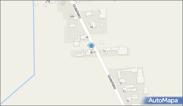Goleńsko, Goleńsko, 50, mapa Goleńsko