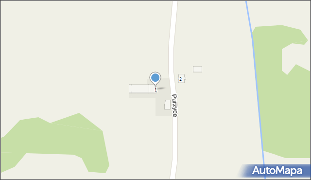 Goliaty, Goliaty, 1a, mapa Goliaty