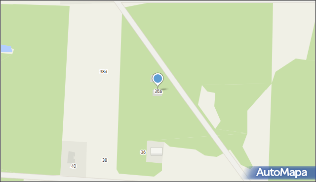 Golice-Kolonia, Golice-Kolonia, 36a, mapa Golice-Kolonia