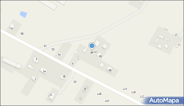 Golice-Kolonia, Golice-Kolonia, 9F, mapa Golice-Kolonia