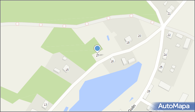 Golin, Golin, 17, mapa Golin