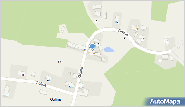 Golina, Golina, 15a, mapa Golina