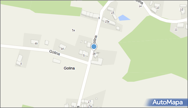 Golina, Golina, 16, mapa Golina