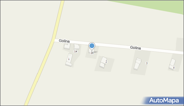 Golina, Golina, 1b, mapa Golina