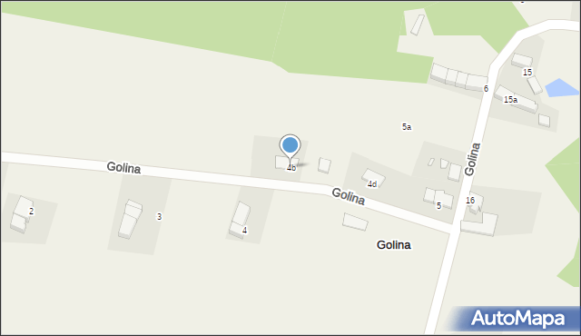 Golina, Golina, 4b, mapa Golina