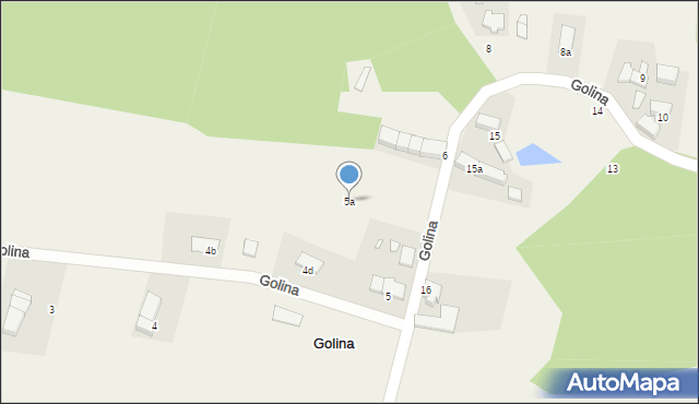 Golina, Golina, 5a, mapa Golina