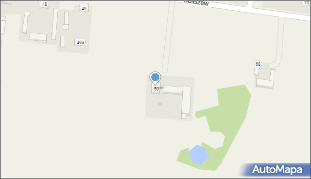 Goliszew, Goliszew, 50, mapa Goliszew