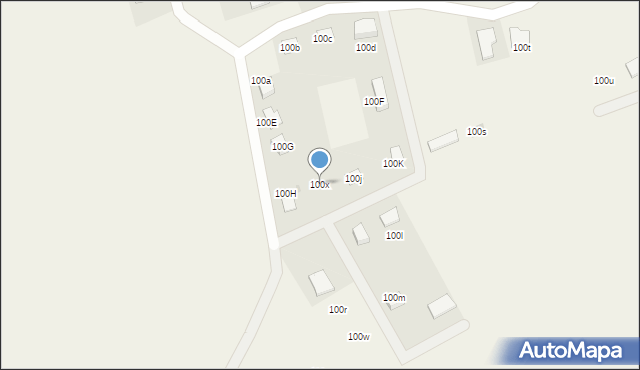 Goliszów, Goliszów, 100x, mapa Goliszów