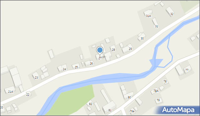 Goliszów, Goliszów, 27, mapa Goliszów