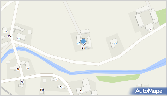 Goliszów, Goliszów, 42a, mapa Goliszów