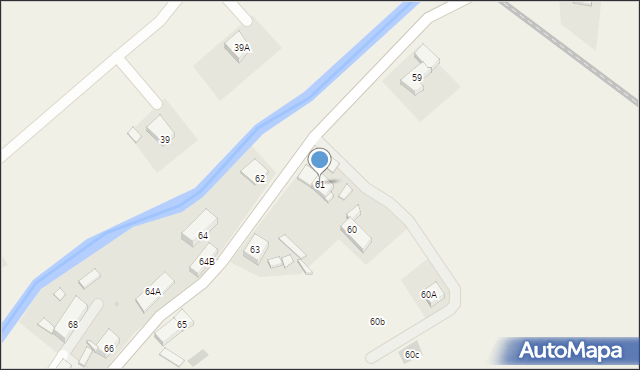 Goliszów, Goliszów, 61, mapa Goliszów