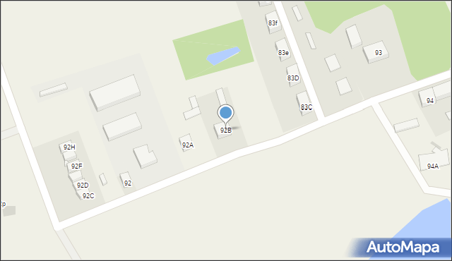 Goliszów, Goliszów, 92B, mapa Goliszów