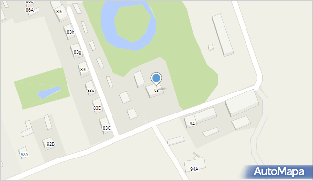 Goliszów, Goliszów, 93, mapa Goliszów