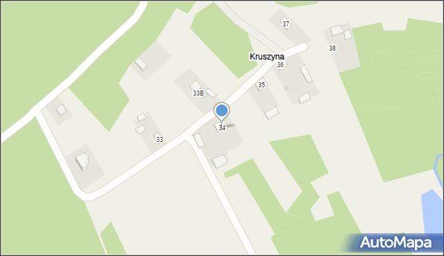 Goliszowiec, Goliszowiec, 34, mapa Goliszowiec