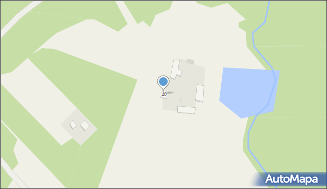 Goliszowiec, Goliszowiec, 40, mapa Goliszowiec