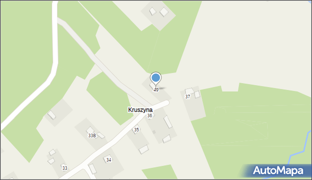 Goliszowiec, Goliszowiec, 49, mapa Goliszowiec