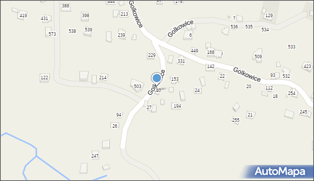 Golkowice, Golkowice, 140, mapa Golkowice