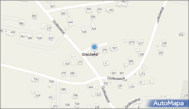 Golkowice, Golkowice, 405, mapa Golkowice