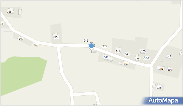 Golkowice, Golkowice, 543, mapa Golkowice