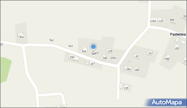 Golkowice, Golkowice, 545, mapa Golkowice