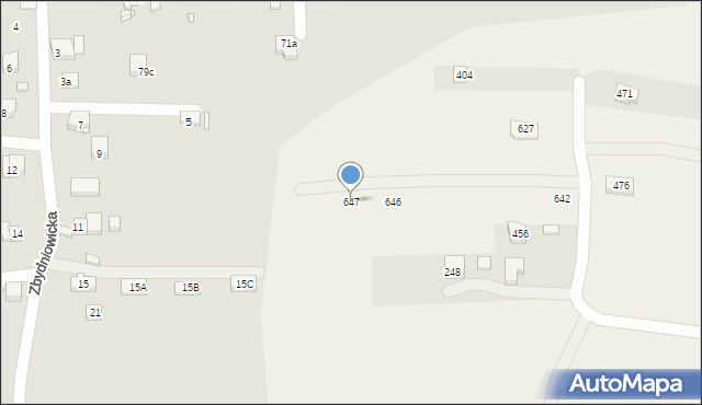 Golkowice, Golkowice, 647, mapa Golkowice