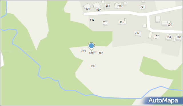 Golkowice, Golkowice, 688, mapa Golkowice