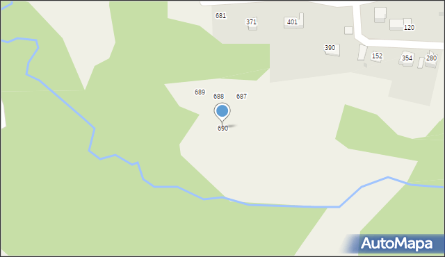 Golkowice, Golkowice, 690, mapa Golkowice