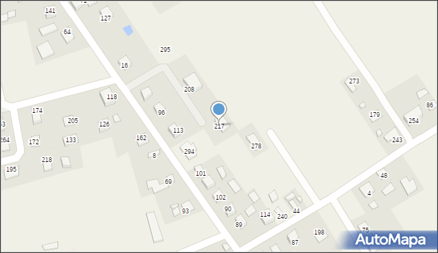 Gołkowice Dolne, Gołkowice Dolne, 217, mapa Gołkowice Dolne