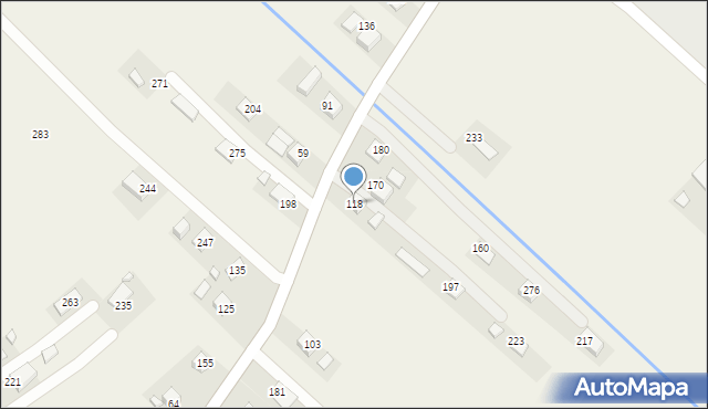 Gołkowice Górne, Gołkowice Górne, 118, mapa Gołkowice Górne