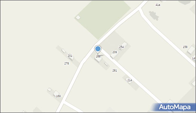 Gołkowice Górne, Gołkowice Górne, 168, mapa Gołkowice Górne