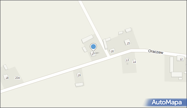 Gołocice, Gołocice, 17, mapa Gołocice