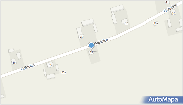 Gołocice, Gołocice, 33, mapa Gołocice