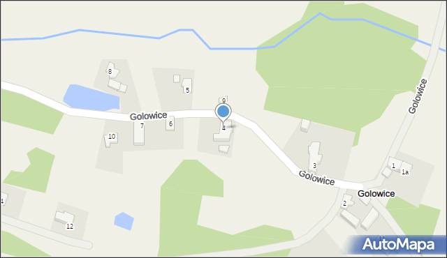 Golowice, Golowice, 4, mapa Golowice