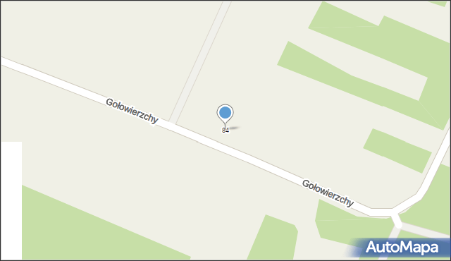 Gołowierzchy, Gołowierzchy, 84, mapa Gołowierzchy