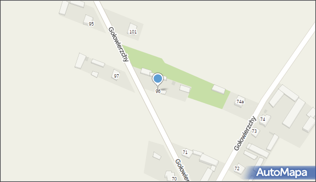 Gołowierzchy, Gołowierzchy, 96, mapa Gołowierzchy