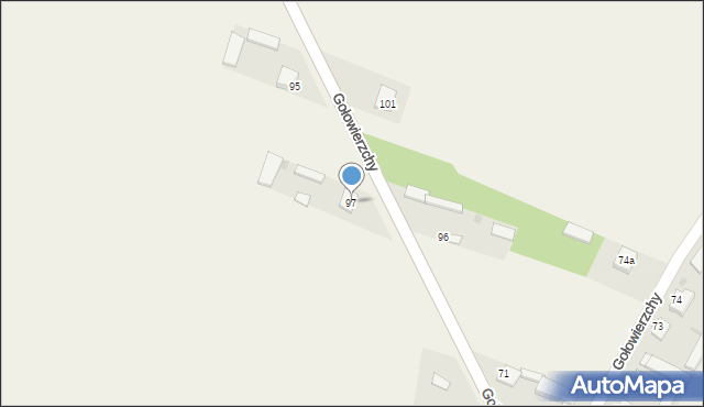 Gołowierzchy, Gołowierzchy, 97, mapa Gołowierzchy