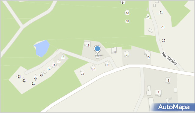 Gołubie, Gołubie, 10, mapa Gołubie