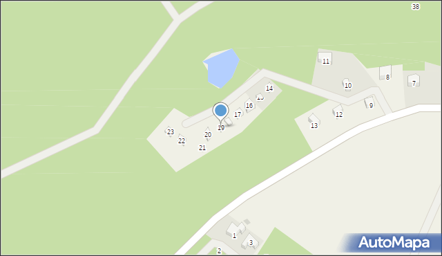 Gołubie, Gołubie, 19, mapa Gołubie