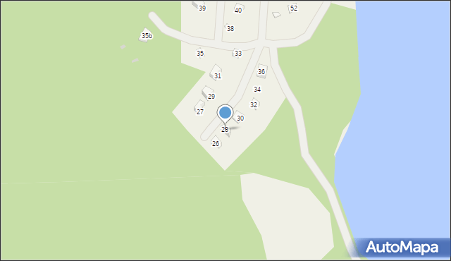 Gołubie, Gołubie, 28, mapa Gołubie