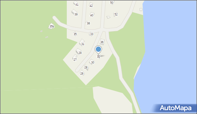 Gołubie, Gołubie, 32, mapa Gołubie