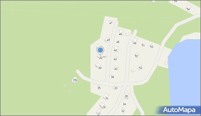 Gołubie, Gołubie, 41, mapa Gołubie