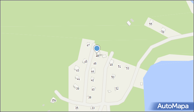 Gołubie, Gołubie, 48, mapa Gołubie