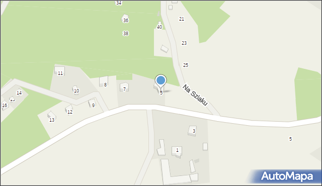 Gołubie, Gołubie, 5, mapa Gołubie