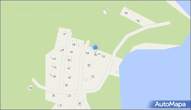 Gołubie, Gołubie, 51, mapa Gołubie