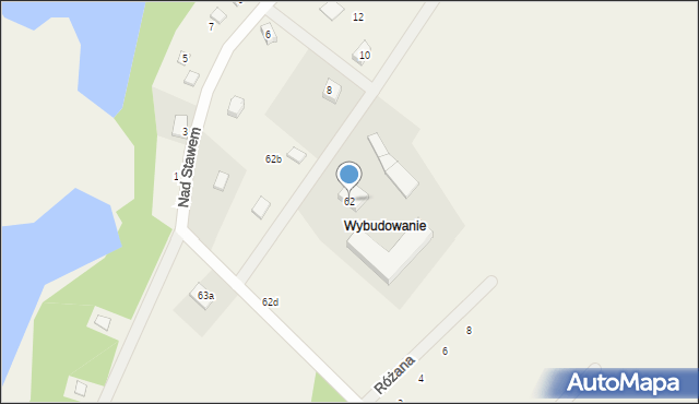 Gołubie, Gołubie, 62, mapa Gołubie