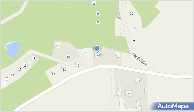 Gołubie, Gołubie, 7, mapa Gołubie