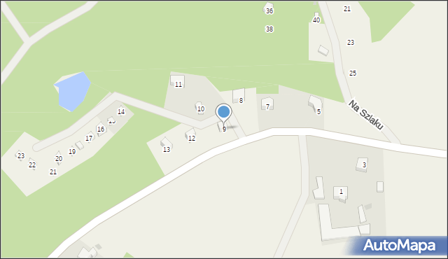 Gołubie, Gołubie, 9, mapa Gołubie