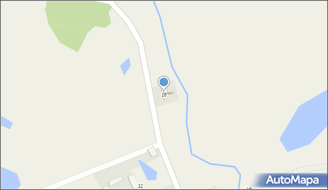 Golubie Wężewskie, Golubie Wężewskie, 16, mapa Golubie Wężewskie